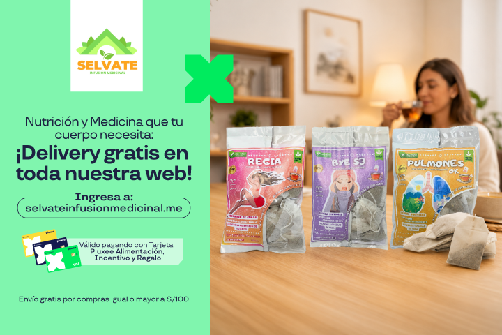 NUTRICIÓN & MEDICINA QUE TU CUERPO NECESITA: ¡DELIVERY GRATIS EN TODA NUESTRA WEB!